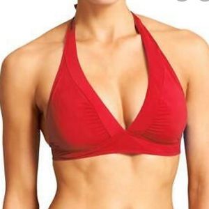 Athleta Shirrendipity Bikini Halter Top Swim D Cup